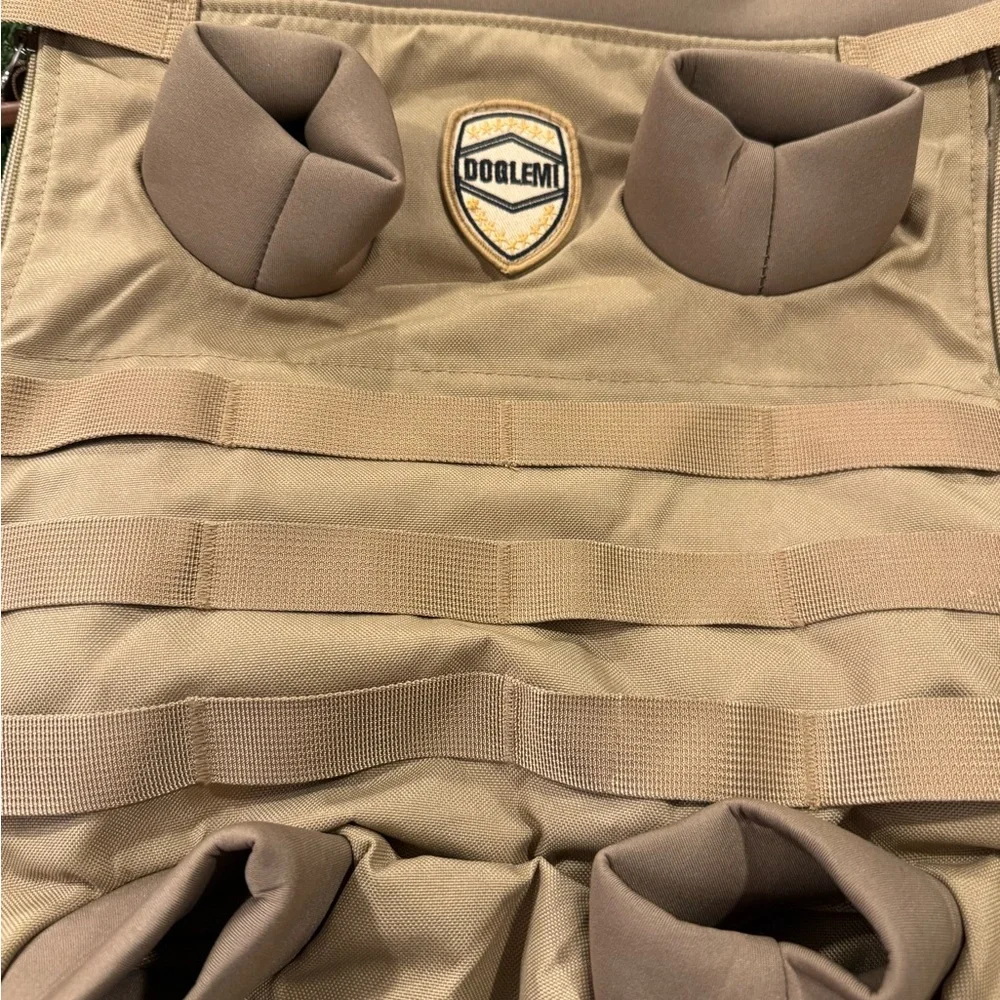 Doglemi Tan Pet Backpack